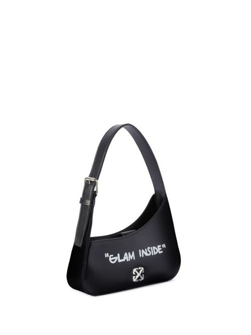 JITNEY SHOULDER QUOTE OFF-WHITE | OWNN18AC99LEA00110011001 BLACK